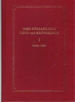 Osby f&ouml;rsamlings g&aring;vo- och kr&ouml;nikebok. 1.  1934-1951. Kommentarer: Oloph Bexell, Gunilla Gren-Eklund, Staffan Ljungman.