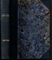 Erevna. &Aring;rg. IV 1947 nr 1-2, 3, 4, 5, &aring;rg. V 1948 nr 1, 2-3, 4, 5, 6, &aring;rg. VI 1949 nr 1, 2, 3, 4, VII 1950 nr 3, &aring;rg. IX 1952 nr 3, &aring;rg. XII 1955 nr 1-4, &aring;rg. XIII 1956 nr 1, 4, &aring;rg. XIV 1957 nr 2-4. 