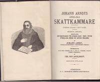 Johann Arndts andliga skattkammare. Tvenne delar i ett band. &Ouml;fversatte och med verser ur g. och n. svenska psalmboken f&ouml;rsedde, af Chr. Os:n Angeldorff. 