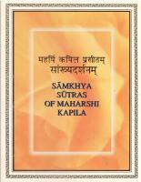 Samkhya Sutras of Maharshi Kapila.