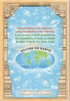Constitution of India fulfilled through Maharishi's Transcendental Meditation / Maharishi's Constitution of the Universe, Ṛk Veda - total natural law that governs the universe with perfect order - supports every article of the Indian constitution through Transcendental Meditation / natural law upholds nationa law through Transcendental Meditation documented by scientific research. 