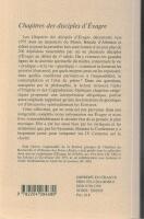 Chapitres des disciples d'&Eacute;vagre / &eacute;dition princeps du texte grec, introduction, traduction, notes et index par Paul G&eacute;hin. 