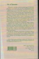 Vie d'Antoine / Athanase d'Alexandrie / introduction, texte critique, traduction, notes et index par G. J. M. Bartelink.
