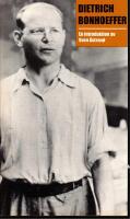 Dietrich Bonhoeffer. En introduktion.