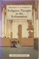 Religious thought in the Reformation