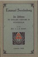 Emanuel Swedenborg: An address to English visitors in Stockholm.