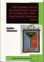 The prophetic voice of the South African Council of Churches after 1990: Searching for a renewed Kairos.