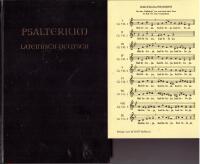Psalterium. Lateinisch - Deutsch