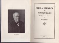 Stilla stunder vid hemmets h&auml;rd. F&ouml;redrag och betraktelser.