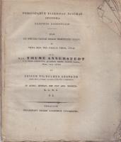 Pericoparum ecclesiae nostrae systema exponens dissertatio quam ex speciali sacrae regiae majestatis gratia et venia max. ven. facult. theol. Upsal. p. p. mag. Thure Annerstedt ... et Ericus Vilhelmus Enstr&ouml;m Gestr. Hels. ... in audit. Gustav. die XXV Apr. MDCCCXL h. a. m. s. p. I.