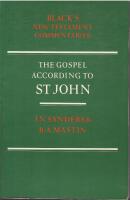 A commentary on the Gospel according to St John