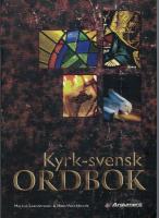 Kyrk-svensk ordbok