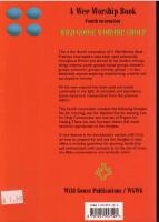 A Wee Worship Book / Wild Goose Worship Group