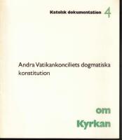 Andra vatikankonciliets dogmatiska konstitution Om kyrkan / Lumen gentium