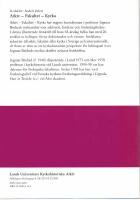 (Ingmar Brohed) Arkiv - Fakultet - Kyrka. Festskrift till Ingmar Brohed.