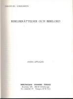 Bibelber&auml;ttelser och bibelord