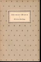 Sieben Aufs&auml;tze. [Mit e. Einl. f. d. Schulgebr. v. Ulrich Peters]