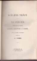 Sj&auml;linna thr&ouml;st / Sj&auml;lens tr&ouml;st. Tio guds bud f&ouml;rklarade genom legender, ber&auml;ttelser och exempel. 1-4. [Efter en gammal handskrift utgifven af G. E. Klemming] 