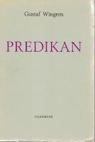 Predikan. En principiell studie. 