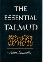 The essential Talmud.