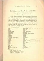 &Ouml;vers&auml;ttaren av Nya Testamentet 1526. Olaus Petri eller Laurentius Andre&aelig;?
