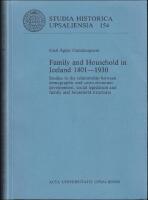 Family and Household in Iceland 1801-19230