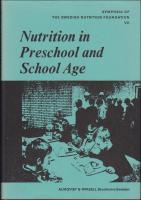 Nutrition in preschool and school age