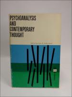 Psychoanalysis and contemporary thought............
