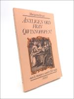 &Auml;ntligen ord fr&aring;n qwinnohopen! : Om kvinnopress under 1700-talet