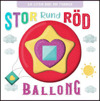 Stor, rund, r&ouml;d Ballong