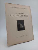 A. H. Kallenberg : En minnesteckning