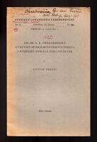 Om de s. k. prekambriska kvartsit-sparagmitformationerna : i Sveriges sydliga fj&auml;lltrakter