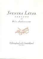 Svenska l&aring;tar H&auml;lsingland och G&auml;strikland, F&ouml;rsta h&auml;ftet