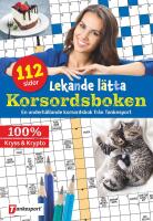 Lekande l&auml;tta korsordsboken