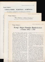 Riksbankens sedelhistoria : 1668-1968 (bok + 4 s&auml;rtryck)