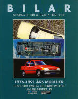 Bilar : Starka sidor & svaga punkter 1976-1991 &aring;rs modeller. Dessutom fakta och ekonomi f&ouml;r 1994 &aring;rs modeller
