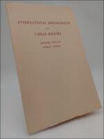 International Bibliography of Urban History : Denmark Finland Norway Sweden