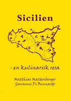 Sicilien : En kulinarisk resa