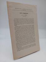 Extrait De La Revue Algologique : Otto Nordstedt