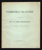 Underd&aring;niga utl&aring;tanden : I anledning af den s. k. Norrlandskommitt&eacute;ns den 27 oktober 1904 afgifna bet&auml;nkande