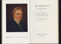 Jac. Berzelius : His Life and Work [Berzelius, Jacob (1779-1848)]