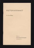Sigtunahemmet : Sigtunastiftelsen tjugofem &aring;r (S&auml;rtryck ur)
