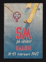 SM p&aring; skidor Falun : 16-23 februari 1947 [=omslagstitel]