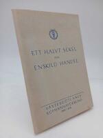 Ett halvt sekel f&ouml;r enskild handel : V&auml;sterg&ouml;tlands k&ouml;pmannaf&ouml;rbund 1908-1958