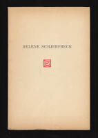 Helene Schjerfbeck : textsidor med ett f&ouml;rord av G&ouml;sta Stenman + 20 reproduktioner/bilder i s/v p&aring; 10 blad