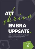 Att skriva en bra uppsats