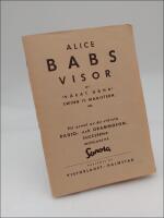 Visor ur 'V&aring;rat g&auml;ng' Swing it, magistern etc. : Ett urval av de st&ouml;rsta Radio- ch grammfonsicceerna inspelade p&aring; Sonora