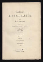 Svenska riksdagsakter : j&auml;mte andra handlingar som h&ouml;ra till statsf&ouml;rfattningens historia. F&ouml;rsta serien. Tidevarvet 1521-1718. Avd. II. Tiden fr&aring;n 1611. Del I:2. 1613-1616