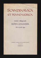 Eriksmiraklerna (Scandinavica et Fenno-Ugrica) : Studier till&auml;gnade Bj&ouml;rn Collinder den 22 juli 1954.