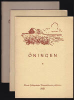 &Ouml;ningen : &Ouml;lands Folkh&ouml;gskolas Kamratf&ouml;rbunds publikation 1951, 1953 & 1954
